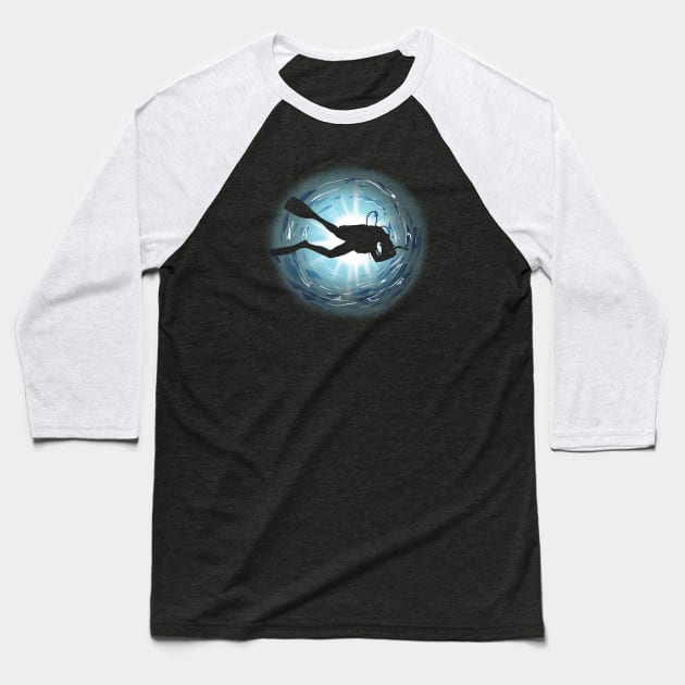 Diving Baseball T-Shirt by sibosssr